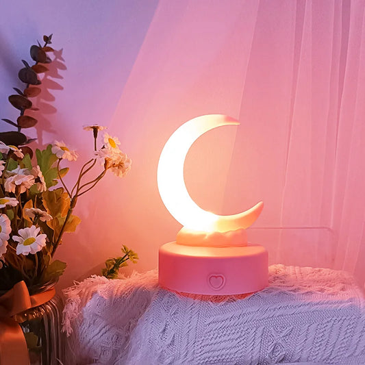 Table Lamp Moon Plastic Wholesale Light Night Light High Quality Moon Clouds Glow
